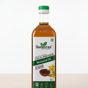 Sanacras Cold press Mustard Oil